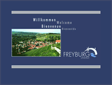Tablet Screenshot of freyburg-info.de